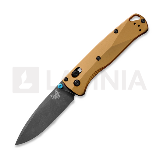 Benchmade Bugout M390 DLC foldekniv, burnt brass aluminum 535BK-07