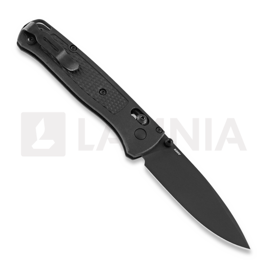 Coltello pieghevole Benchmade Bugout S30V Black Cerakote, Black CF-Elite 535BK-2
