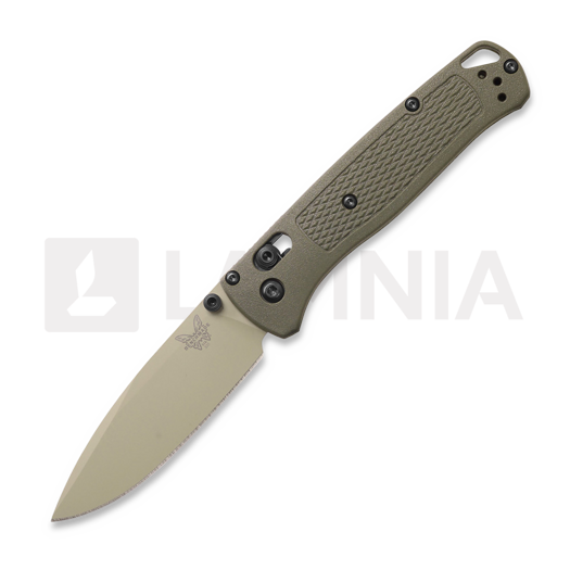 Benchmade Bugout S30V Desert Verde Cerakote 折叠刀, deep olive grivory 535TN-11