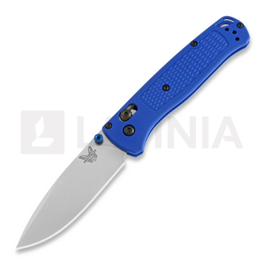 Benchmade Bugout S30V Satin סכין מתקפלת, blue grivory 535