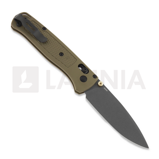 Benchmade Bugout S30V Tactical Grey Cerakote 折叠刀, ranger green grivory 535GRY-1