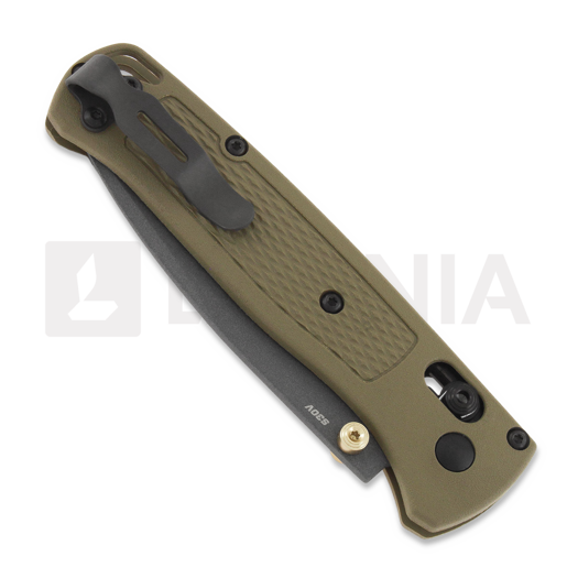 Benchmade Bugout S30V Tactical Grey Cerakote 折叠刀, ranger green grivory 535GRY-1