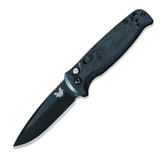 Benchmade CLA 154CM Black Cerakote 접이식 나이프, black G10 4300BK