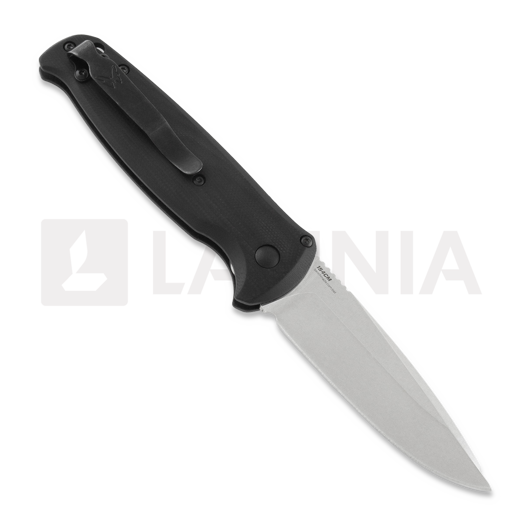 Benchmade CLA Composite Lite Auto 154CM sulankstomas peilis, satin, black G10 4300