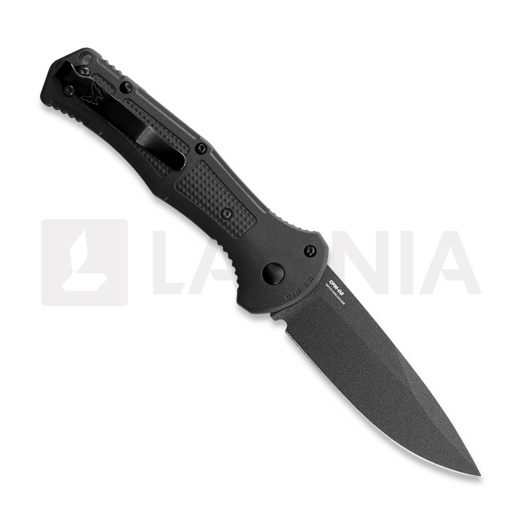 Benchmade Claymore Drop Point foldekniv, sort 9070BK-02