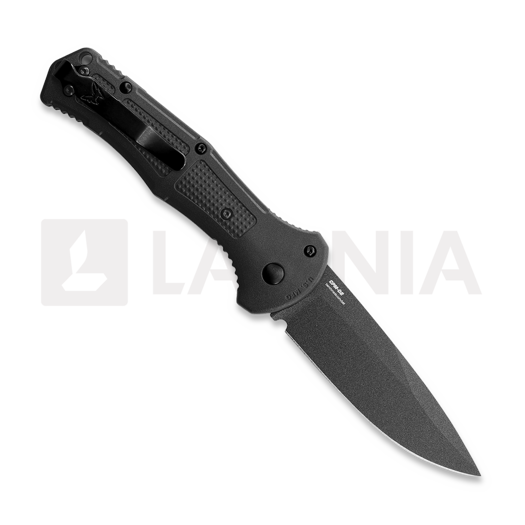Benchmade Claymore Drop Point foldekniv, sort 9070BK-02