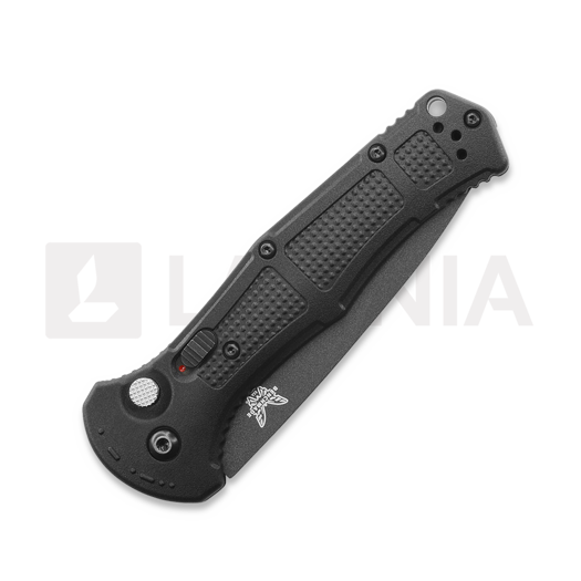 Benchmade Claymore Drop Point sulankstomas peilis, juoda 9070BK