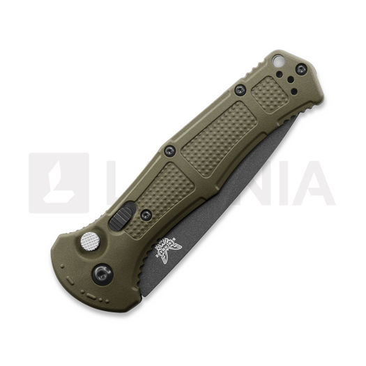 Benchmade Claymore Drop Point folding knife, green 9070BK-1
