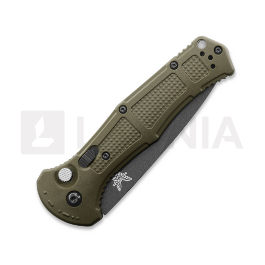 Coltello pieghevole Benchmade Claymore Drop Point, verde 9070BK-1