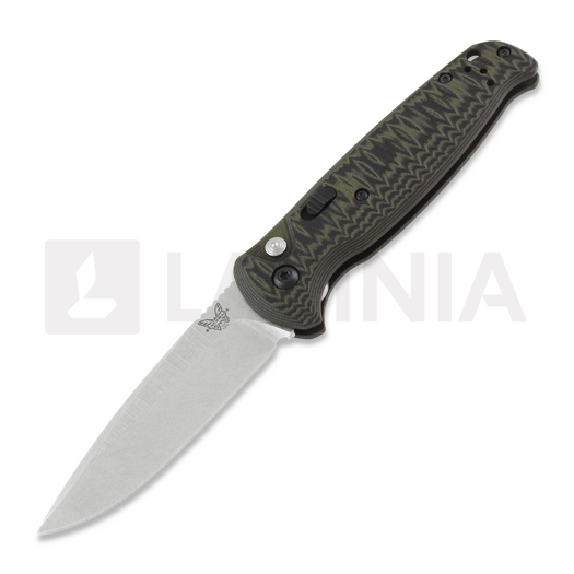 Benchmade CLA 154CM Satin sklopivi nož, green/black G10 4300-1