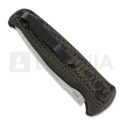 Coltello pieghevole Benchmade CLA 154CM Satin, green/black G10 4300-1