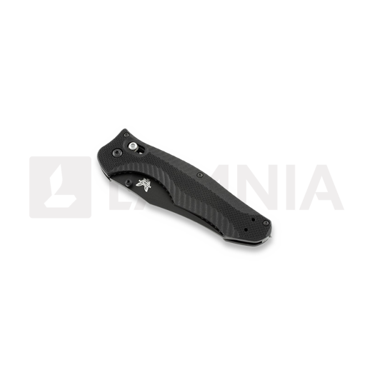 Benchmade Contego sulankstomas peilis, juoda, dantytas 810SBK