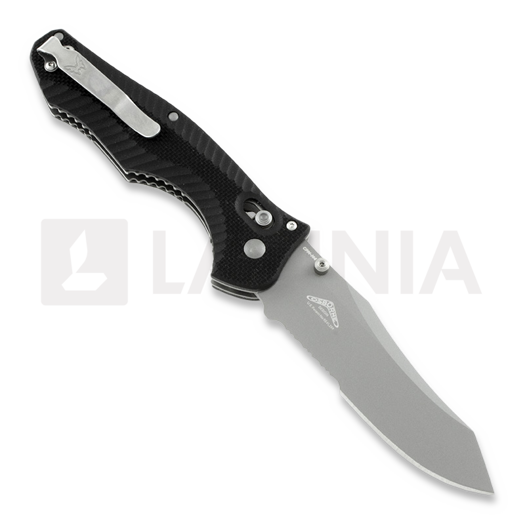 Benchmade Contego sulankstomas peilis, dantytas 810S