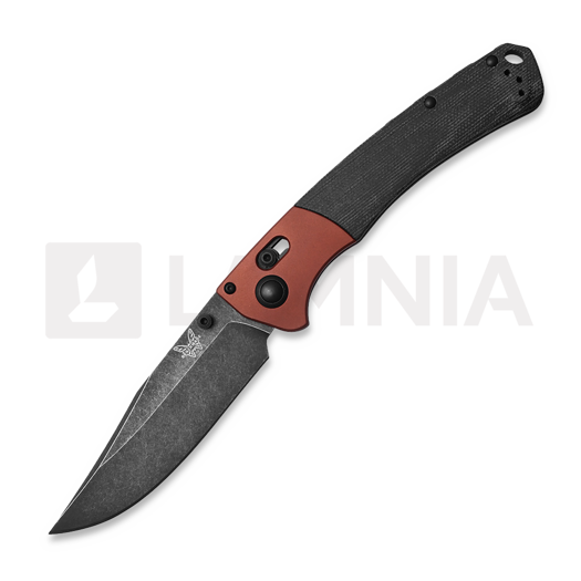 Saliekams nazis Benchmade Crooked River Canvas Micarta 15080BK-04