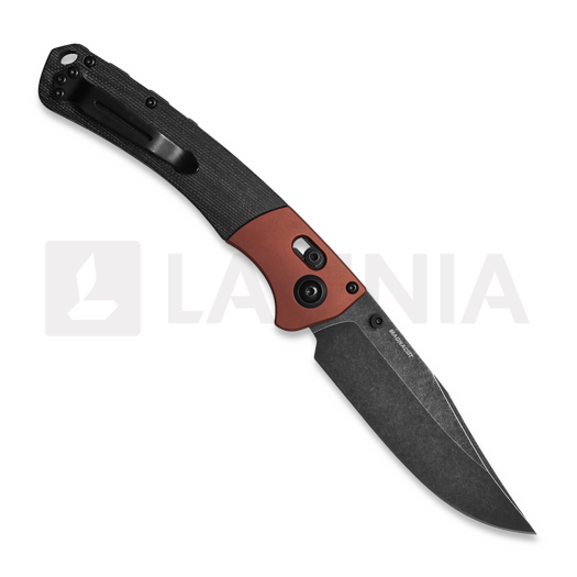 Benchmade Crooked River Canvas Micarta sulankstomas peilis 15080BK-04