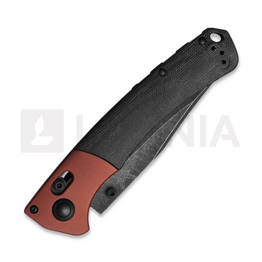 Benchmade Crooked River Canvas Micarta sulankstomas peilis 15080BK-04