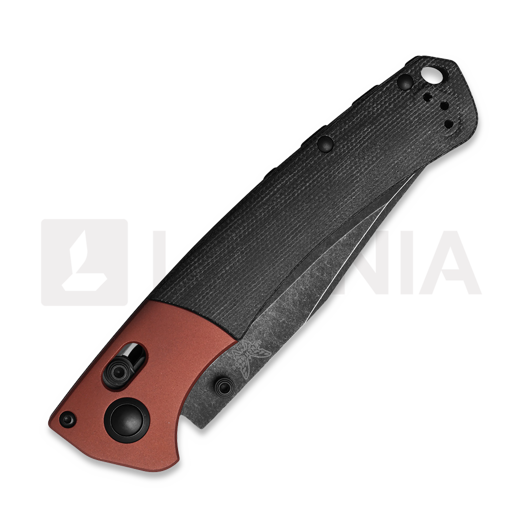 Coltello pieghevole Benchmade Crooked River Canvas Micarta 15080BK-04