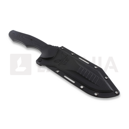 Benchmade Fixed Contego kniv, sort 183BK