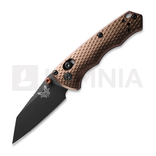 Benchmade Full Immunity sulankstomas peilis, flat dark earth aluminum 290BK-1