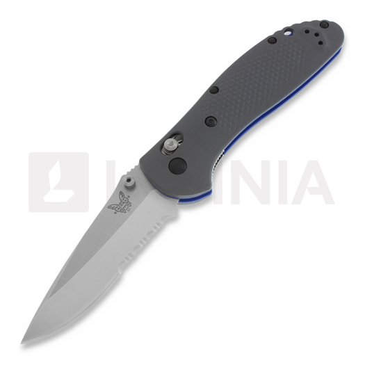 Benchmade Griptilian G10 fällkniv, stud, tandad 551S-1