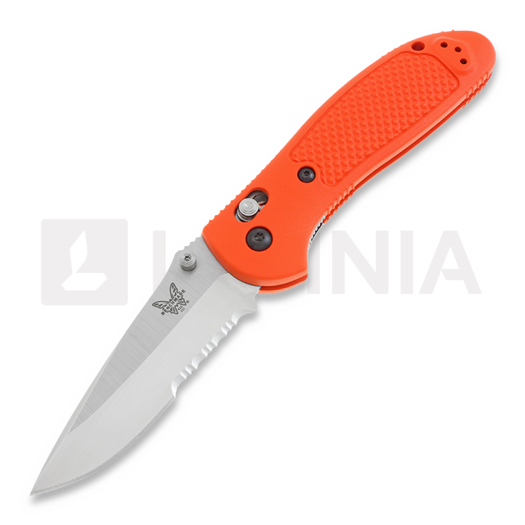 Benchmade Griptilian k&auml;&auml;nt&ouml;veitsi, oranssi, tappi, combo ter&auml; 551S-ORG