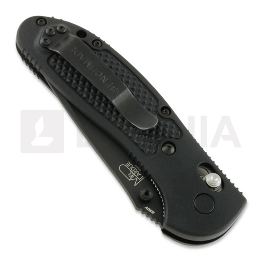Benchmade Griptilian sulankstomas peilis, spaustukas, juoda 551BK-S30V