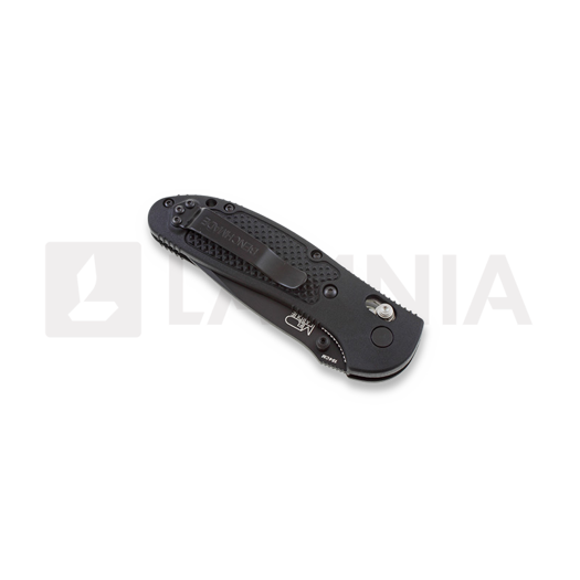 Benchmade Griptilian folding knife, tanto, black 553BK