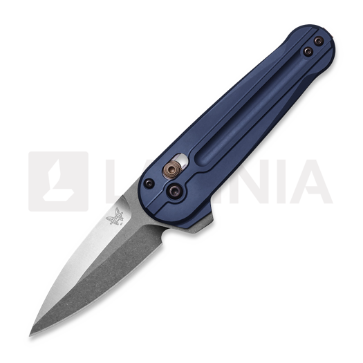 Benchmade Lowden M390 Crater Blue Aluminum összecsukható kés 491