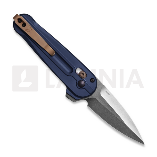 Benchmade Lowden M390 Crater Blue Aluminum kääntöveitsi 491