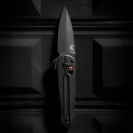Benchmade Lowden S90V Black G10 sulankstomas peilis 491BK-02
