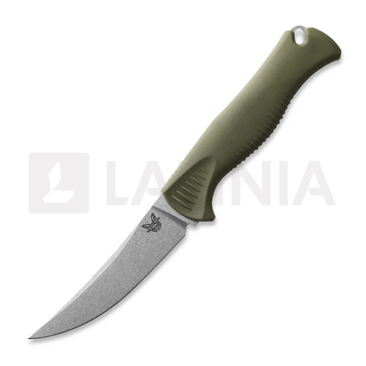 Benchmade Meatcrafter 4" Olive Santoprene knife 15505