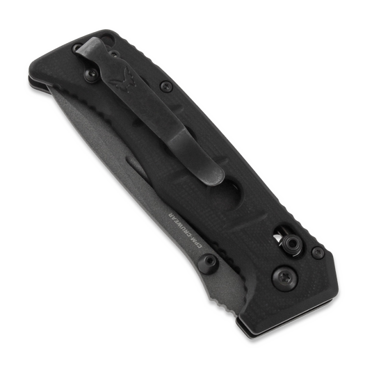 Benchmade Mini Adamas CruWear Cobolt Grey foldekniv, sort 273GY-1