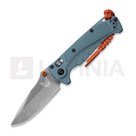 Skladací nôž Benchmade Mini Adira, depth blue grivory 18065