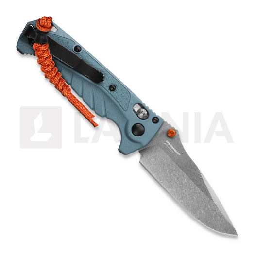 Benchmade Mini Adira sulankstomas peilis, depth blue grivory 18065