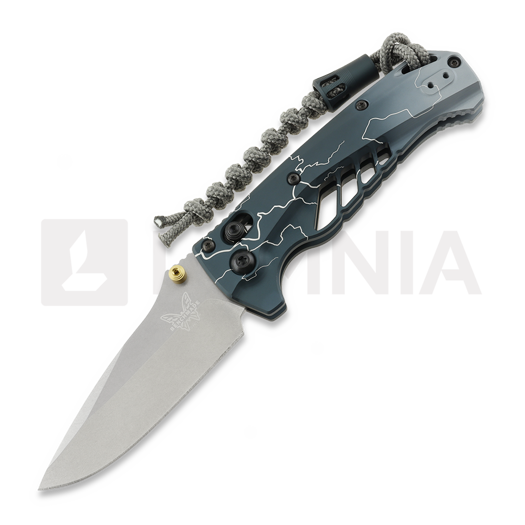 Benchmade Mini Adira Limited Edition Abel Dark Waters 折り畳みナイフ 18065-ABEL1