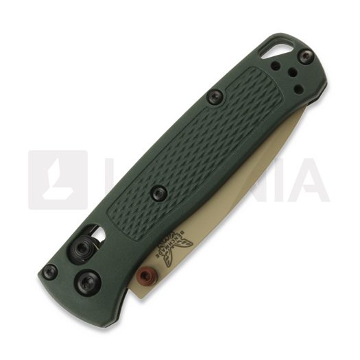 Benchmade Mini Bugout Elmax Taiga Green sulankstomas peilis 533TN-2601