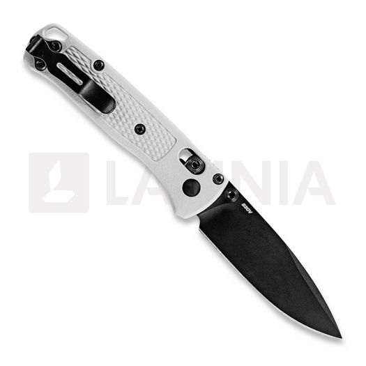 Benchmade Mini Bugout S30V Black Cerakote k&auml;&auml;nt&ouml;veitsi, white grivory 533BK-1