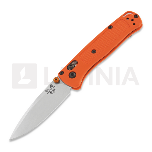 Benchmade Mini Bugout S30V Stonewash sklopivi nož, orange grivory 533