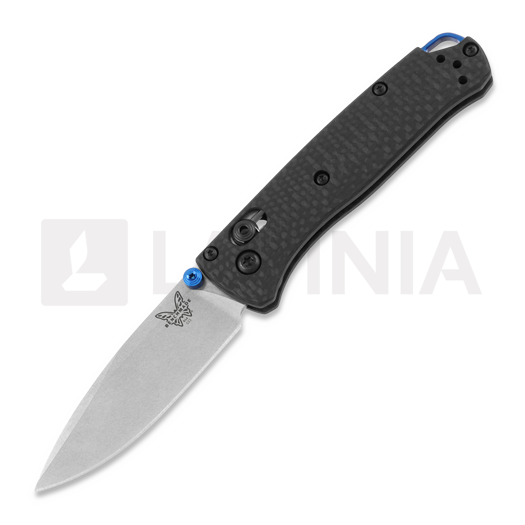 Benchmade Mini Bugout S90V Satin 접이식 나이프, Carbon Fiber 533-3