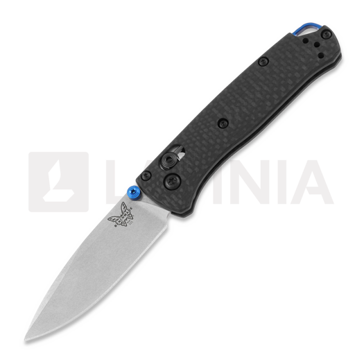 Benchmade Mini Bugout S90V Satin 접이식 나이프, Carbon Fiber 533-3