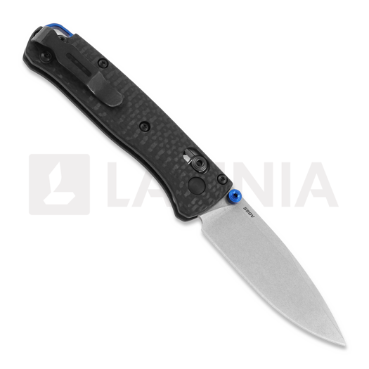 Couteau pliant Benchmade Mini Bugout S90V Satin, Carbon Fiber 533-3