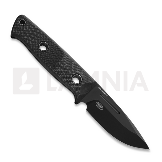 Нож Benchmade Mini Bushcrafter Cru-Wear, Black Cerakote, Carbon Fiber 165BK