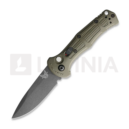 Coltello pieghevole Benchmade Mini Claymore, ranger green grivory 9570BK-1