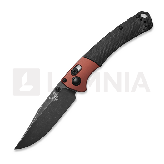 Benchmade Mini Crooked River Canvas Micarta סכין מתקפלת 15085BK-04