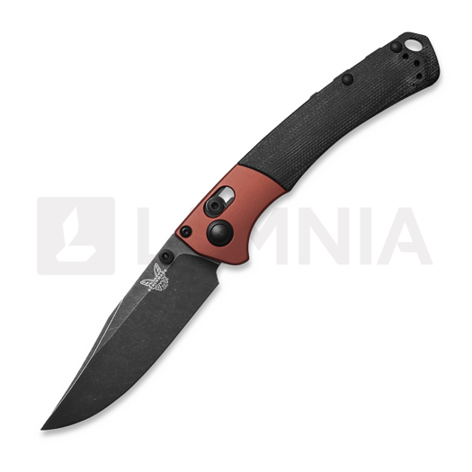 Nóż składany Benchmade Mini Crooked River Canvas Micarta 15085BK-04