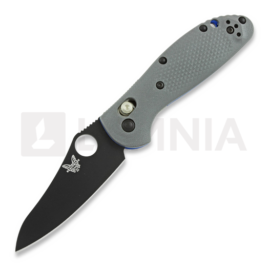 Benchmade Mini-Griptilian G10 סכין מתקפלת, חור, שחור 555BK-1