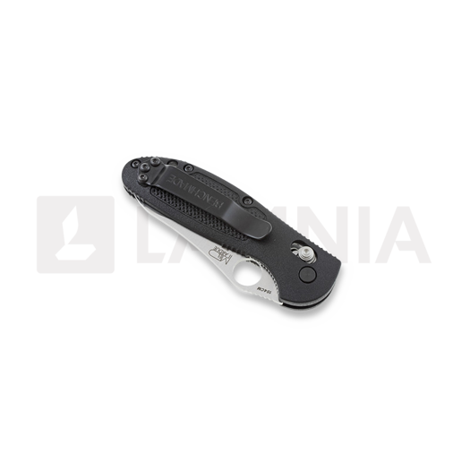 Coltello pieghevole Benchmade Mini-Griptilian, foro, dentatura lama 555SHG