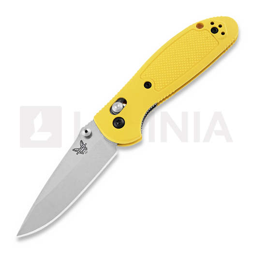Liigendnuga Benchmade Mini-Griptilian, tihvt, kollane 556-YEL-S30V