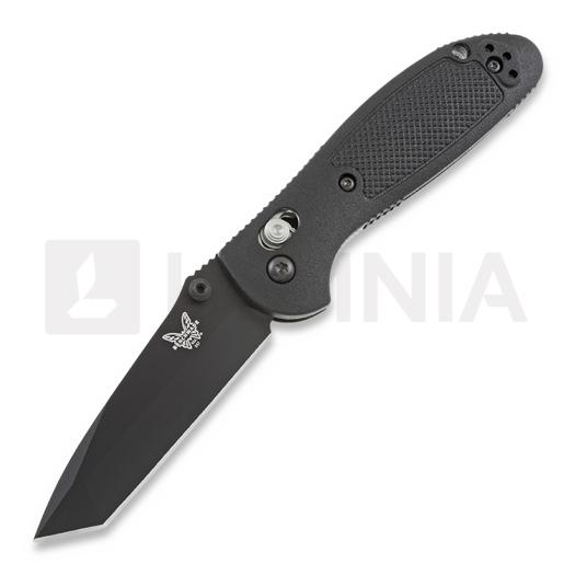 Benchmade Mini-Griptilian folding knife, tanto