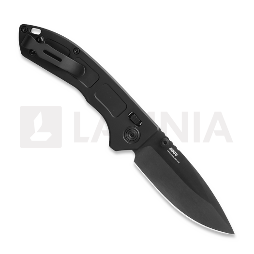 Coltello pieghevole Benchmade Mini Narrows CPM-20CV DLC, Black Titanium 743BK-01